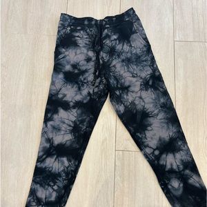 Black, tie-dye, sweatpants, brand new